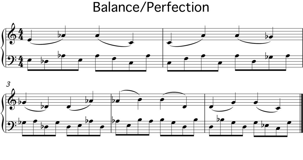 Balance/Perfection – GlyphMusic